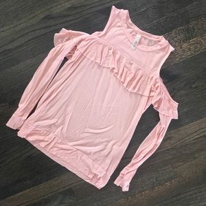 Jolie cold shoulder top